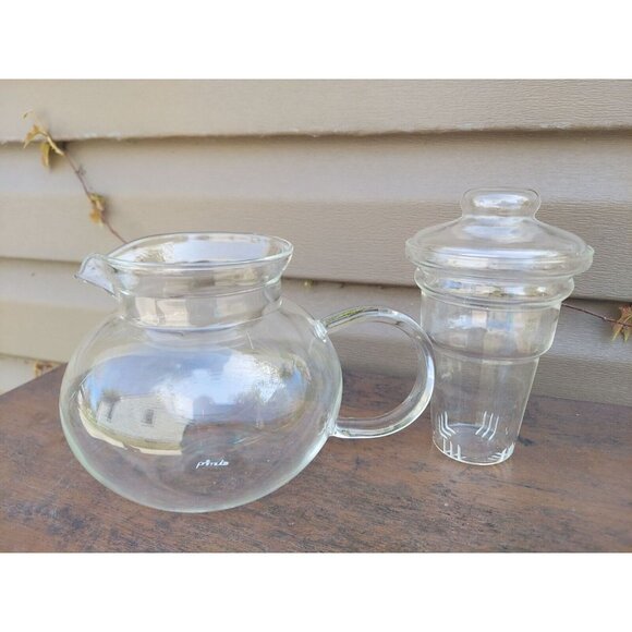 Sluming Glass 4 Cup Teapot w/ Diffuser - Picture 3 of 4